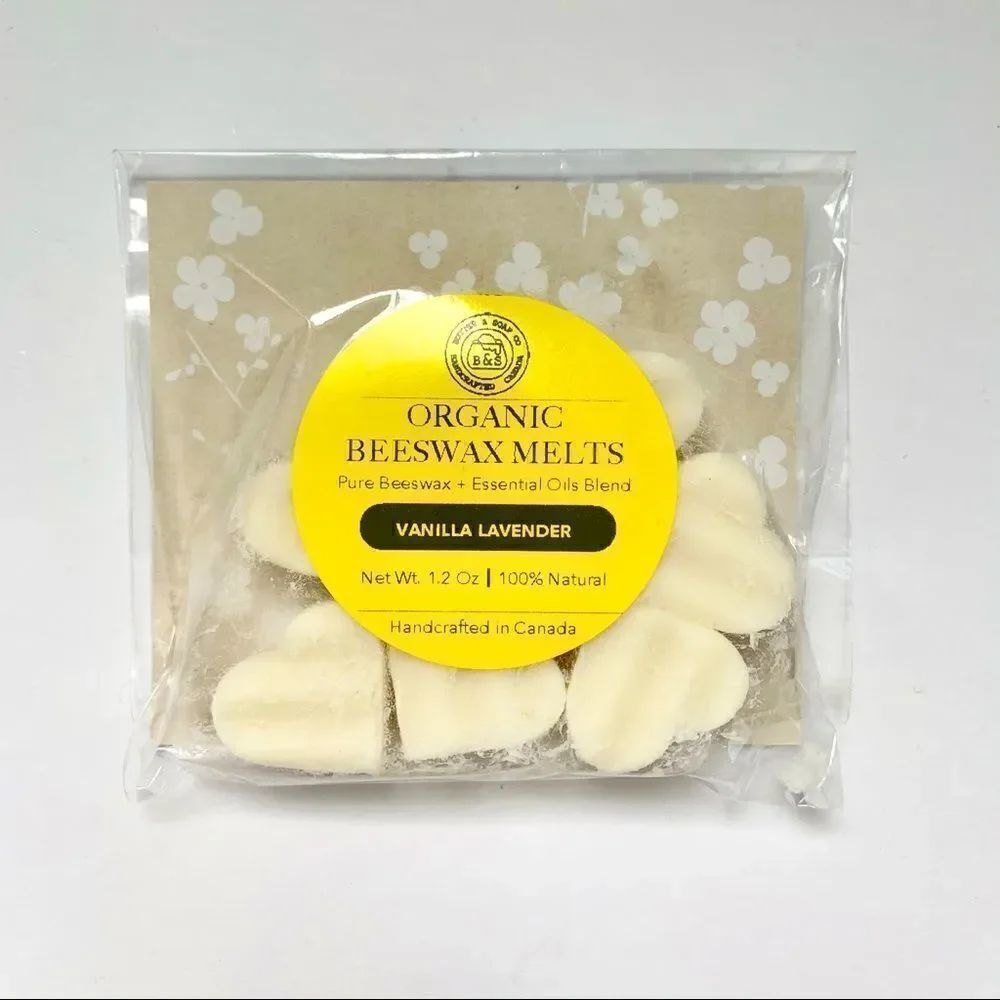 🐝Organic Beeswax Melts Vanilla Lavender
